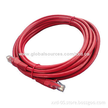 Good quality and price, CU or CCA material, FTP Cat5e patch cord